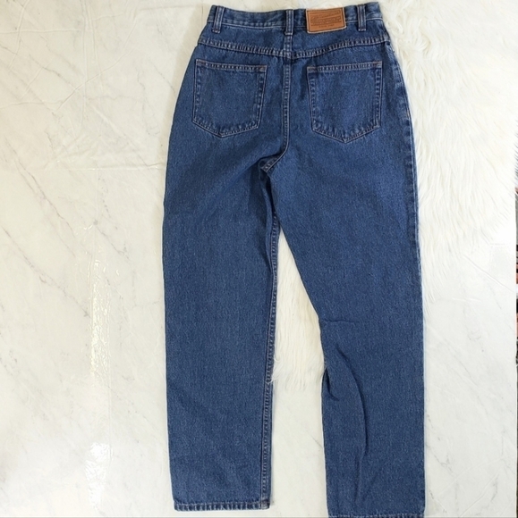 Pendleton Vintage High Waisted Mom Jeans Blue Denim Women's 2 Everyday Basic EUC - Picture 2 of 8